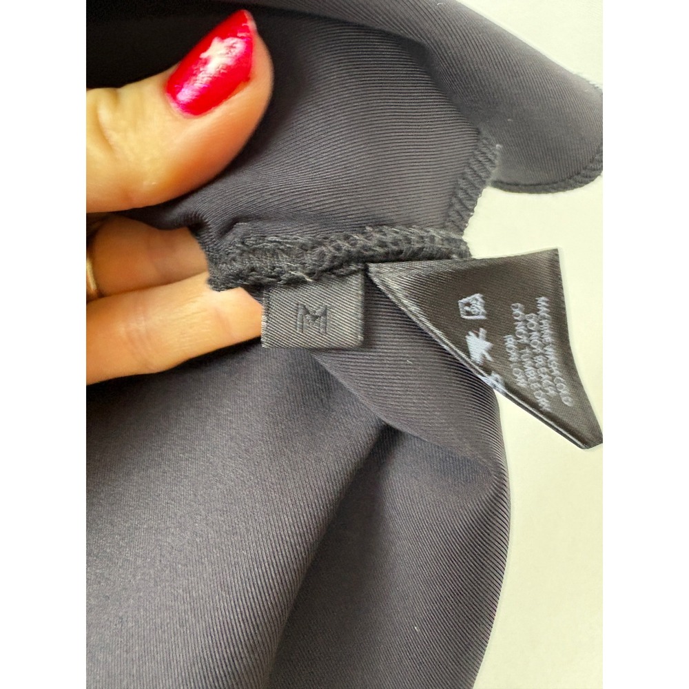 Carbon38 Classic Wide-Leg Trousers In Black Medium - Picture 13 of 13